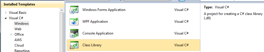 Call or Reference c# (csharp) or vb code in your visual studio project ...